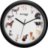 Часы настенные BRESSER Junior, 25 см, с животными 75315