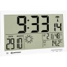 Метеостанция (настенные часы) BRESSER MyTime Jumbo LCD, белая 74647