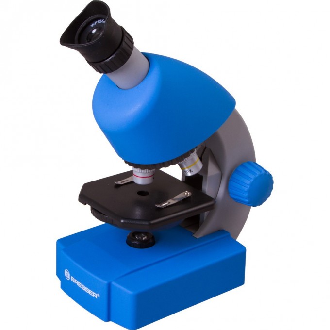 Микроскоп BRESSER Junior 40x-640x, синий 70123